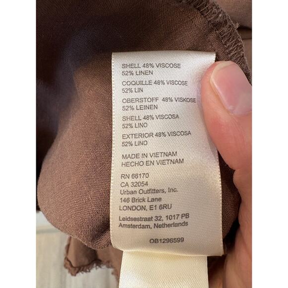 Free People Brown Blouse - Picture 4 of 9